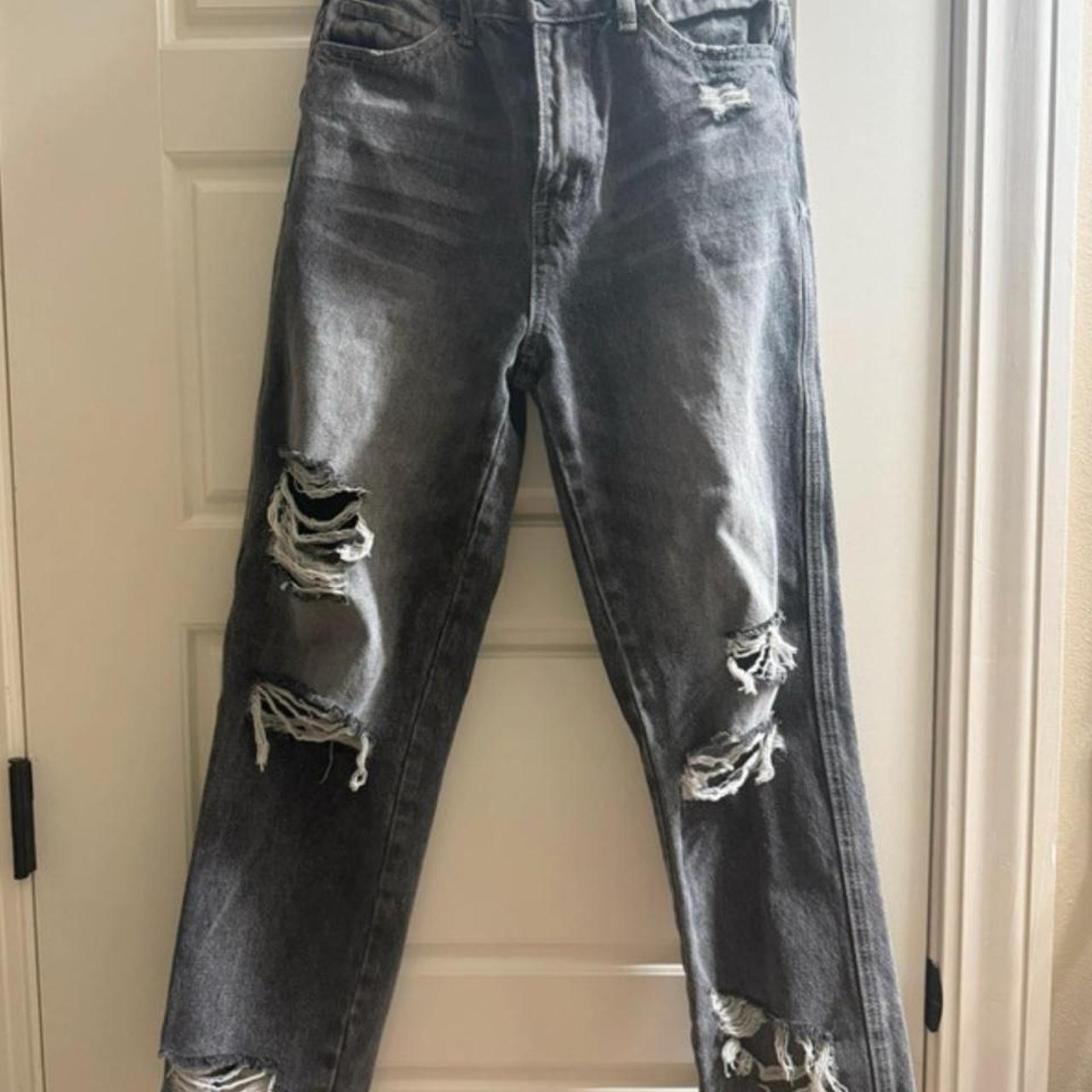 Flying Monkey Distressed Crop With